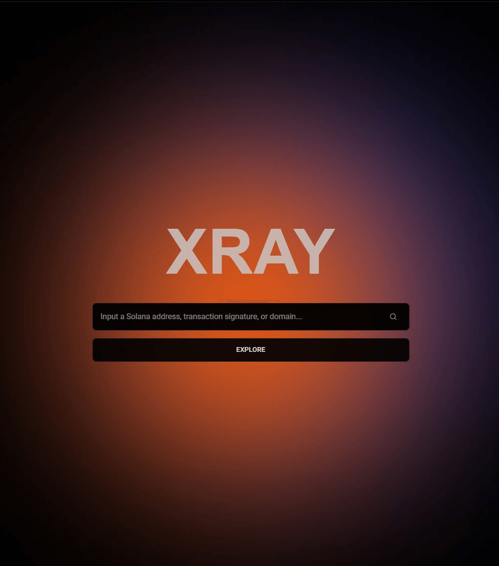 XRAY Explorer